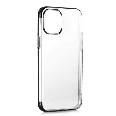 Apple iPhone 12 Case Zore Dört Köşeli Lazer Silicon Cover - 9