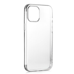 Apple iPhone 12 Case Zore Dört Köşeli Lazer Silicon Cover - 6