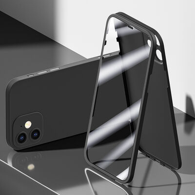 Apple iPhone 12 Kılıf Benks Full Covered 360 Protective Kapak - 4