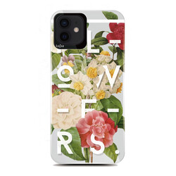 Apple iPhone 12 Kılıf Kajsa Floral Kapak - 9