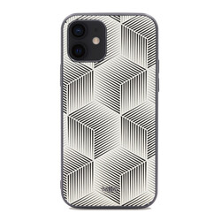 Apple iPhone 12 Kılıf Kajsa Splendid Serisi 3D Cube Kapak - 1