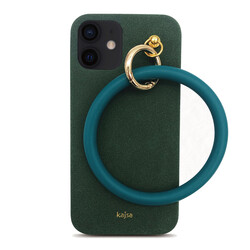 Apple iPhone 12 Kılıf Kajsa Splendid Serisi Morandi Ring Kapak - 15
