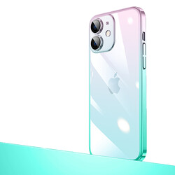 Apple iPhone 12 Kılıf Parlak Renk Geçişli Kamera Korumalı Zore Senkron Kapak - 3