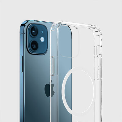 Apple iPhone 12 Kılıf Wiwu Magnetic Crystal Kapak - 3