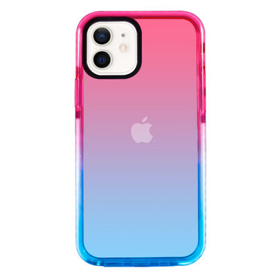 Apple iPhone 12 Kılıf Zore Renkli Punto Kapak - 1