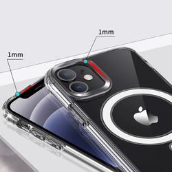 Apple iPhone 12 Kılıf Zore Tacsafe Wireless Kapak - 6