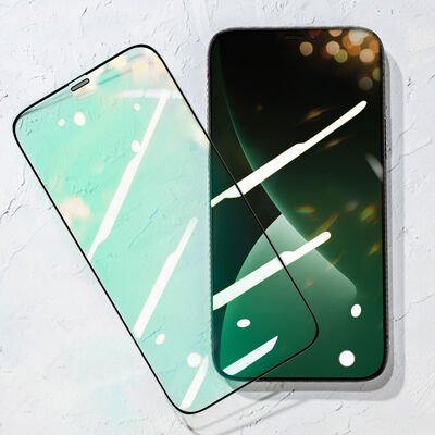Apple iPhone 12 Mini ​​​​Benks 0.3mm V Pro Dust Proof Green Light Ekran Koruyucu - 1