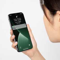Apple iPhone 12 Mini ​​​​Benks 0.3mm V Pro Dust Proof Green Light Ekran Koruyucu - 10