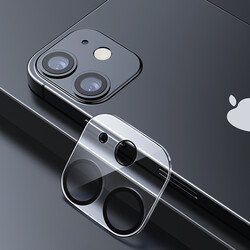 Apple iPhone 12 Mini Benks İntegrated Kamera Lens Koruyucu Cam - 6