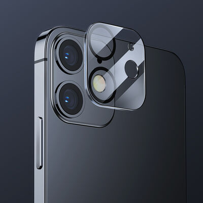 Apple iPhone 12 Mini Benks İntegrated Kamera Lens Koruyucu Cam - 7