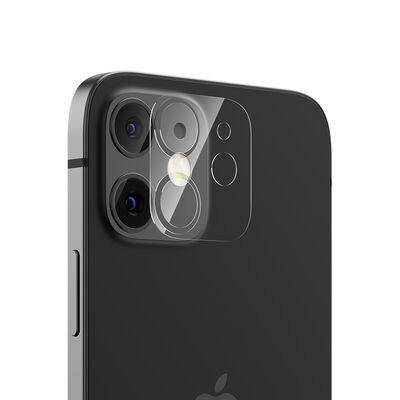 Apple iPhone 12 Mini Benks Soft Kamera Lens Koruyucu Cam - 1