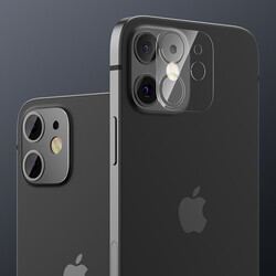 Apple iPhone 12 Mini Benks Soft Kamera Lens Koruyucu Cam - 2