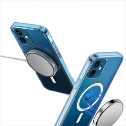 Apple iPhone 12 Mini Case Wiwu Magnetic Crystal Cover - 4
