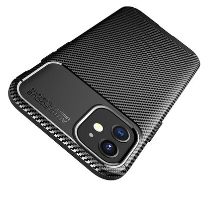 Apple iPhone 12 Mini Case Zore Negro Silicon Cover - 7
