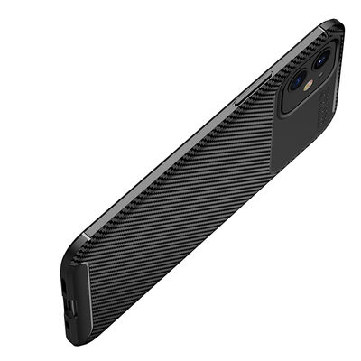 Apple iPhone 12 Mini Case Zore Negro Silicon Cover - 6