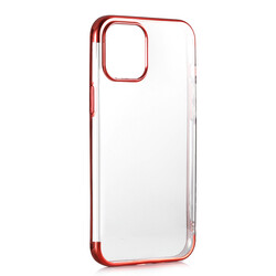 Apple iPhone 12 Mini Case Zore Dört Köşeli Lazer Silicon Cover - 3