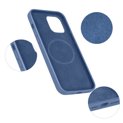 Apple iPhone 12 Mini Case Zore Silksafe Wireless Cover - 6