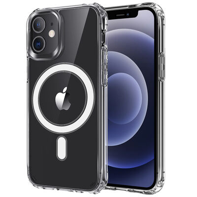 Apple iPhone 12 Mini Case Zore Tacsafe Wireless Cover - 1