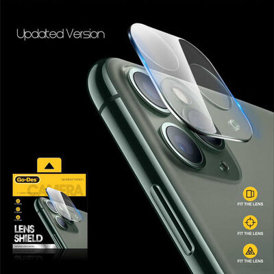 Apple iPhone 12 Mini Go Des Lens Shield Kamera Lens Koruyucu - 5