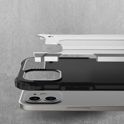 Apple iPhone 12 Mini Kılıf Zore Crash Silikon Kapak - 8