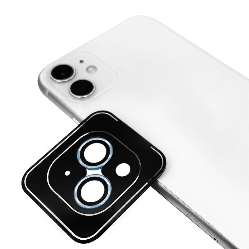 Apple iPhone 12 Mini Zore CL-11 Safir Parmak İzi Bırakmayan Anti-Reflective Kamera Lens Koruyucu - 4