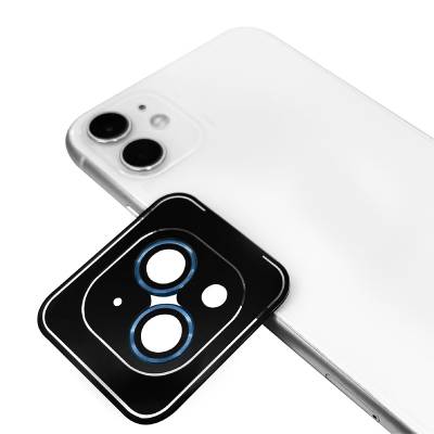 Apple iPhone 12 Mini Zore CL-11 Safir Parmak İzi Bırakmayan Anti-Reflective Kamera Lens Koruyucu - 5