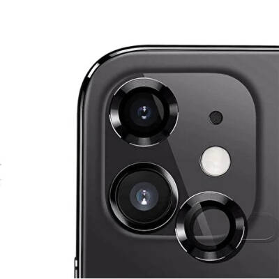 Apple iPhone 12 Mini Zore CL-12 Premium Safir Parmak İzi Bırakmayan Anti-Reflective Kamera Lens Koruyucu - 3