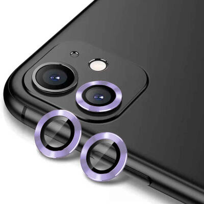 Apple iPhone 12 Mini Zore CL-12 Premium Safir Parmak İzi Bırakmayan Anti-Reflective Kamera Lens Koruyucu - 12