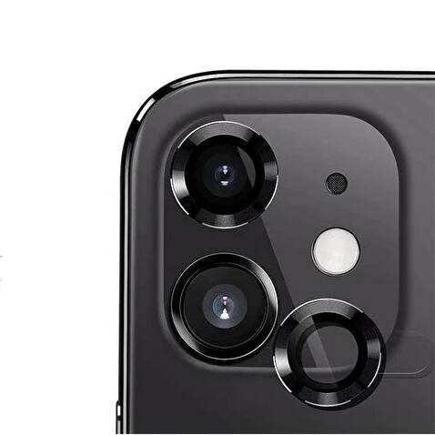 Apple iPhone 12 Mini Zore CL-12 Premium Sapphire Anti-Fingerprint and Anti-Reflective Camera Lens Protector - 3
