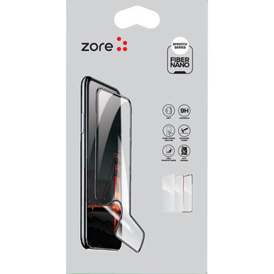 Apple iPhone 12 Mini Zore Fiber Nano Ekran Koruyucu - 2