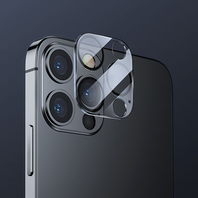 Apple iPhone 12 Pro Benks İntegrated Kamera Lens Koruyucu Cam - 2