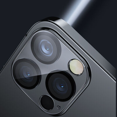 Apple iPhone 12 Pro Benks İntegrated Kamera Lens Koruyucu Cam - 3