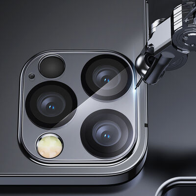 Apple iPhone 12 Pro Benks İntegrated Kamera Lens Koruyucu Cam - 4