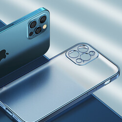Apple iPhone 12 Pro Benks Matte Electroplated TPU Kapak - 7