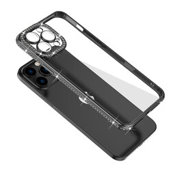 Apple iPhone 12 Pro Case Camera Protected Stone Zore Mina Cover - 3