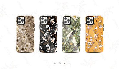 Apple iPhone 12 Pro Case Kajsa Botanic Cover - 2