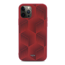 Apple iPhone 12 Pro Case Kajsa Splendid Series 3D Cube Cover - 8