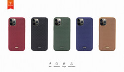 Apple iPhone 12 Pro Case Kajsa Splendid Series 3D Leaf Cover - 2