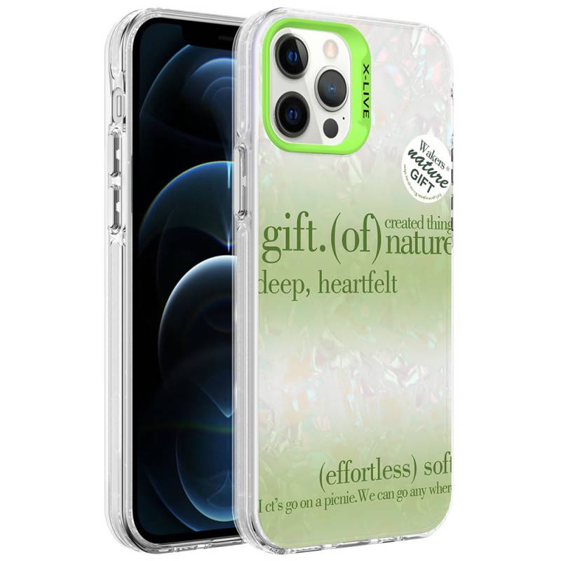 Apple iPhone 12 Pro Case Marble Pattern Zore Marbello Cover - 6