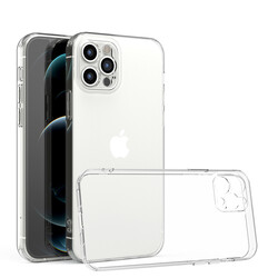 Apple iPhone 12 Pro Case Zore Kamera Korumalı Süper Silikon Cover - 1