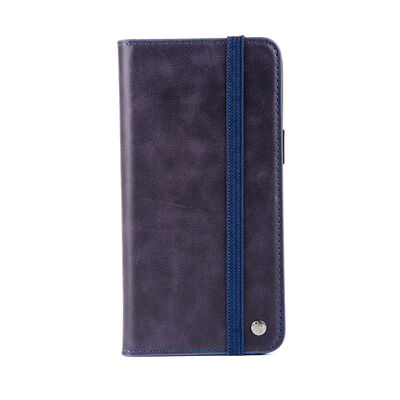 Apple iPhone 12 Pro Case Zore Genuine Leather Multi Cüzdan Case - 9