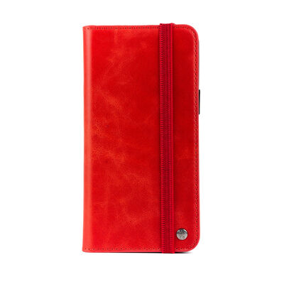 Apple iPhone 12 Pro Case Zore Genuine Leather Multi Cüzdan Case - 10