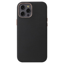 Apple iPhone 12 Pro Case Zore Leathersafe Wireless Cover - 3
