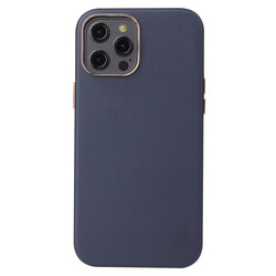Apple iPhone 12 Pro Case Zore Leathersafe Wireless Cover - 8