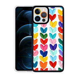 Apple iPhone 12 Pro Case Zore M-Fit Patterned Cover - 1