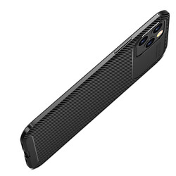 Apple iPhone 12 Pro Case Zore Negro Silicon Cover - 7