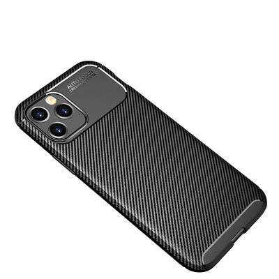 Apple iPhone 12 Pro Case Zore Negro Silicon Cover - 11