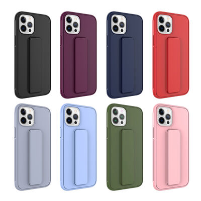 Apple iPhone 12 Pro Case Zore Qstand Cover - 3