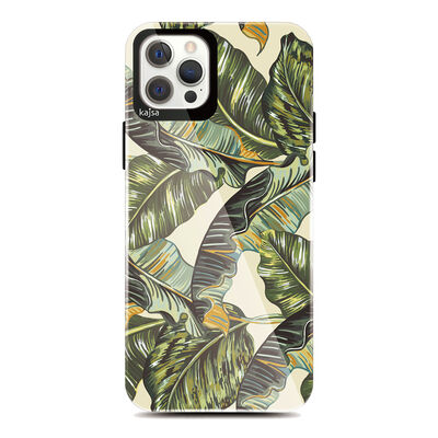 Apple iPhone 12 Pro Kılıf Kajsa Botanic Kapak - 8