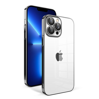 Apple iPhone 12 Pro Kılıf Kamera Korumalı Renkli Çerçeveli Zore Garaj Kapak - 4